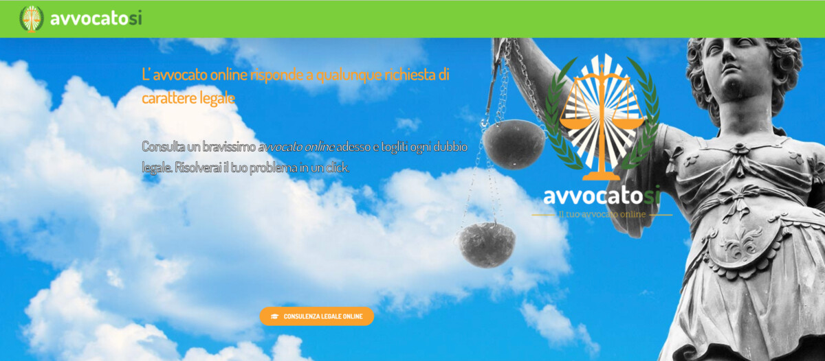 Progetto avvocatosi.it realizzato da Biagio Roggia
