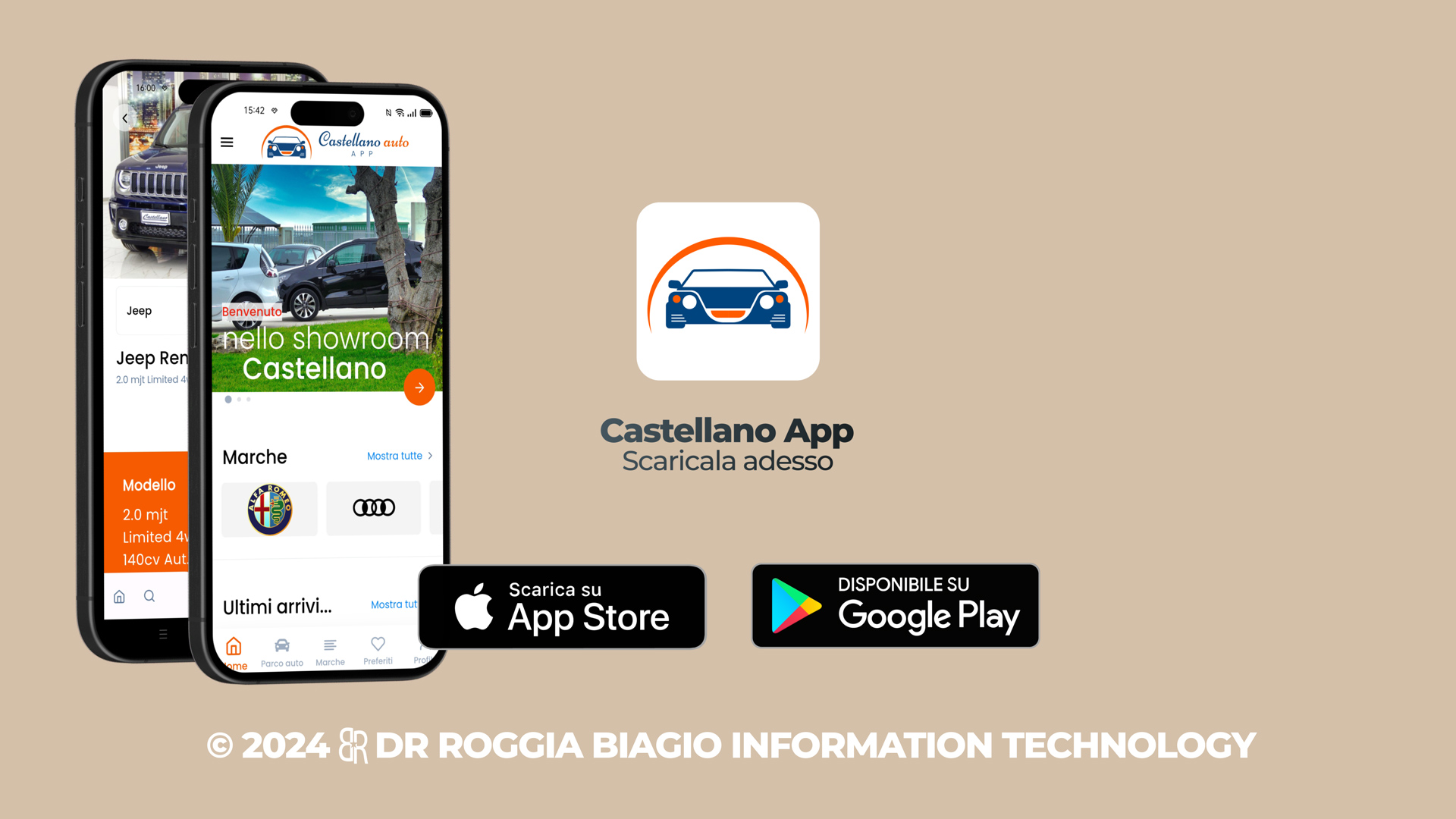 Progetto Castellano Auto realizzato da Biagio Roggia