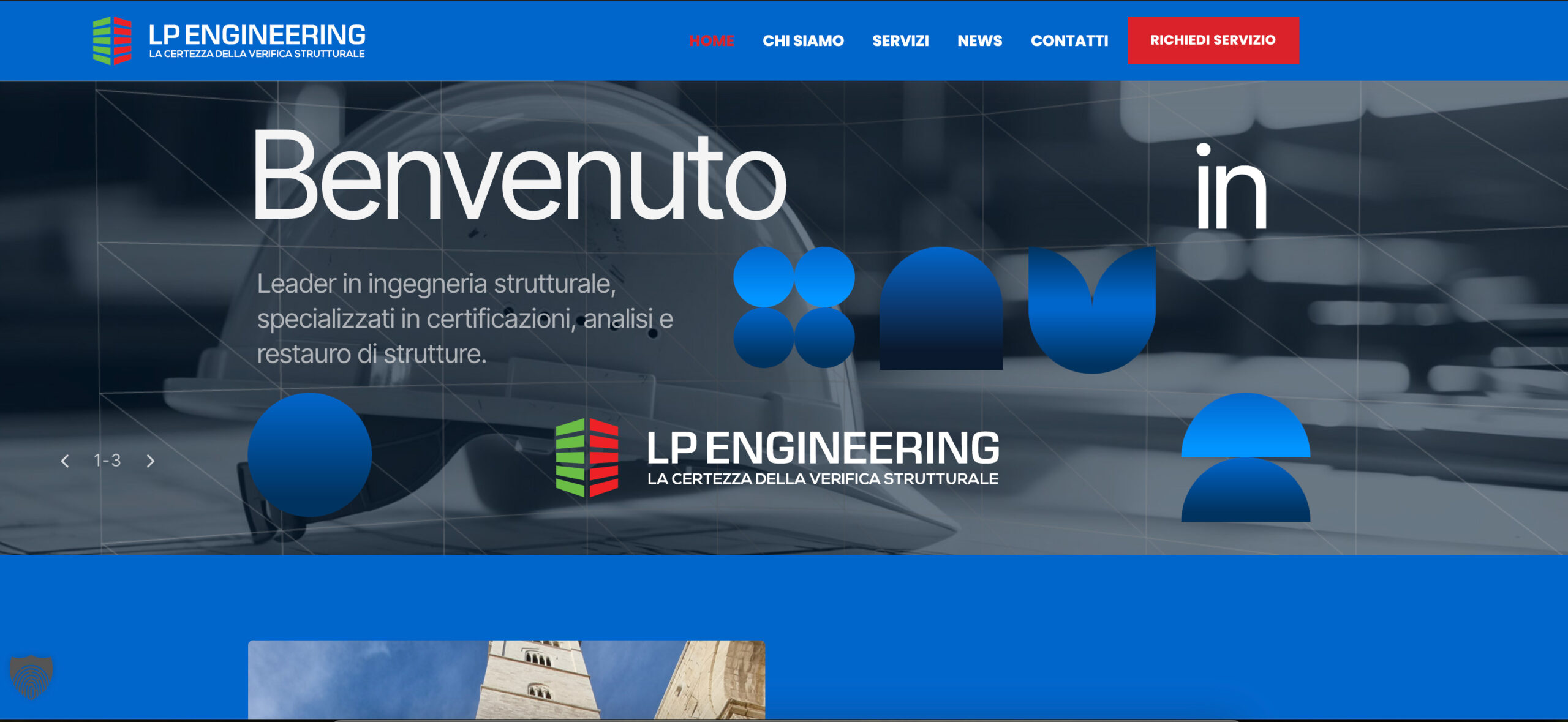 Progetto lpengineering.it realizzato da Biagio Roggia