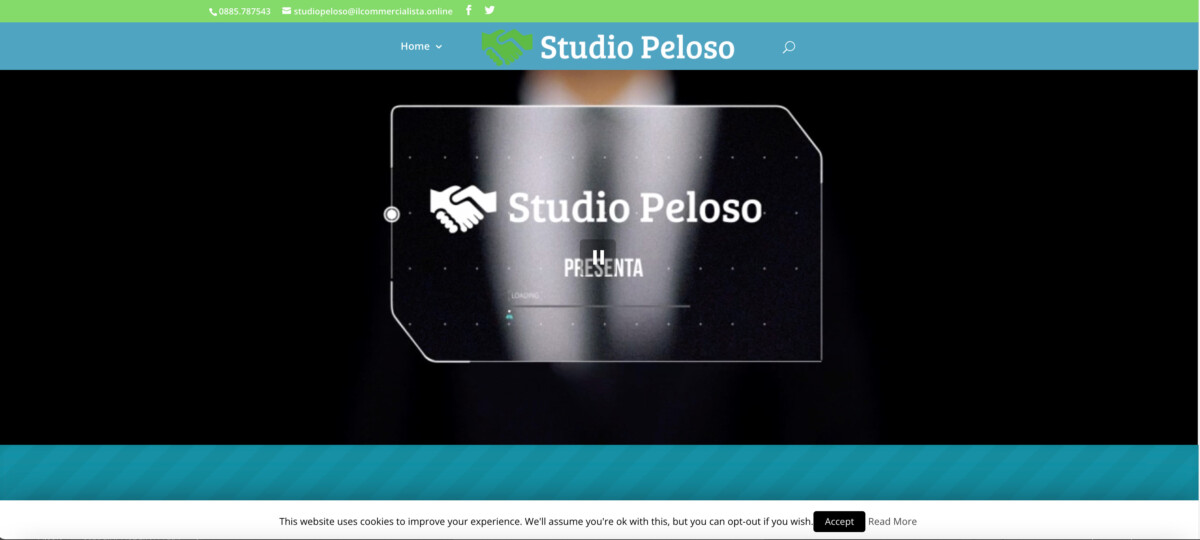 Progetto Studio Peloso - ilcommercialista.online realizzato da Biagio Roggia